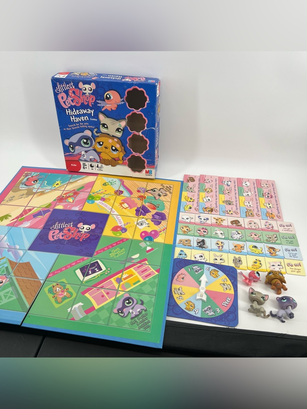 Littlest Pet Shop Hideaway Haven Game 2008 Missing 1 Home Card